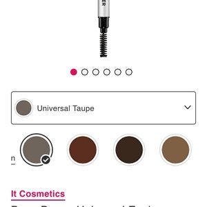 IT cosmetics eyebrow pencil.